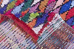 Marokkaanse Berber tapijt Boucherouite 230 x 115 cm