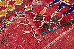 Marokkaanse Berber tapijt Boucherouite 255 x 150 cm