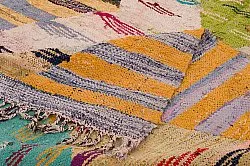 Marokkaanse Berber tapijt Boucherouite 140 x 250 cm