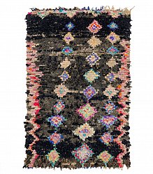 Marokkaanse Berber tapijt Boucherouite 200 x 125 cm
