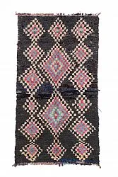 Marokkaanse Berber tapijt Boucherouite 260 x 145 cm