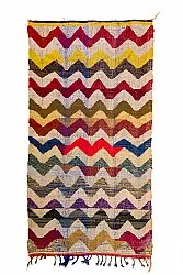 Marokkaanse Berber tapijt Boucherouite 150 x 285 cm