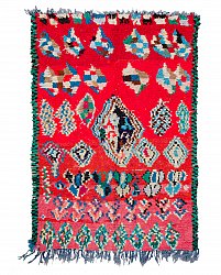 Marokkaanse Berber tapijt Boucherouite 210 x 145 cm