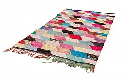 Marokkaanse Berber tapijt Boucherouite 155 x 280 cm