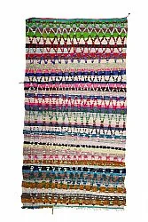 Marokkaanse Berber tapijt Boucherouite 150 x 280 cm