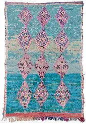 Marokkaanse Berber tapijt Boucherouite 190 x 125 cm