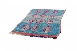 Marokkaanse Berber tapijt Boucherouite 190 x 125 cm