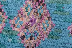 Marokkaanse Berber tapijt Boucherouite 190 x 125 cm