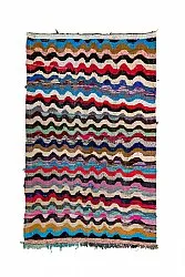 Marokkaanse Berber tapijt Boucherouite 170 x 270 cm