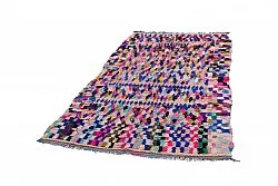 Marokkaanse Berber tapijt Boucherouite 265 x 145 cm