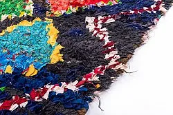 Marokkaanse Berber tapijt Boucherouite 190 x 135 cm