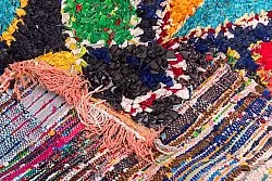 Marokkaanse Berber tapijt Boucherouite 190 x 135 cm