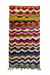 Marokkaanse Berber tapijt Boucherouite 140 x 295 cm