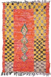 Marokkaanse Berber tapijt Boucherouite 220 x 140 cm