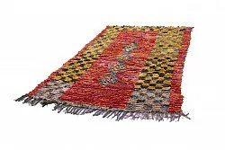 Marokkaanse Berber tapijt Boucherouite 220 x 140 cm