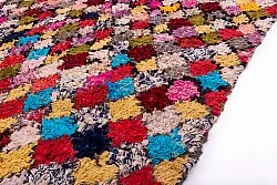 Marokkaanse Berber tapijt Boucherouite 300 x 135 cm