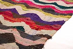 Marokkaanse Berber tapijt Boucherouite 140 x 295 cm