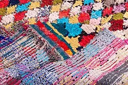 Marokkaanse Berber tapijt Boucherouite 300 x 135 cm