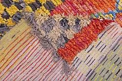 Marokkaanse Berber tapijt Boucherouite 220 x 140 cm