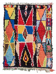 Marokkaanse Berber tapijt Boucherouite 170 x 130 cm