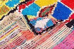 Marokkaanse Berber tapijt Boucherouite 170 x 130 cm