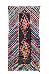 Marokkaanse Berber tapijt Boucherouite 165 x 130 cm