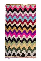 Marokkaanse Berber tapijt Boucherouite 160 x 275 cm