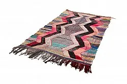 Marokkaanse Berber tapijt Boucherouite 150 x 260 cm