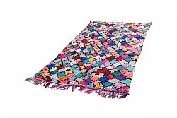 Marokkaanse Berber tapijt Boucherouite 255 x 135 cm