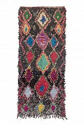 Marokkaanse Berber tapijt Boucherouite 255 x 110 cm
