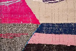 Marokkaanse Berber tapijt Boucherouite 125 x 260 cm