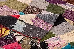 Marokkaanse Berber tapijt Boucherouite 135 x 275 cm