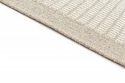 Wollen-vloerkleed - Luxor (beige/wit)