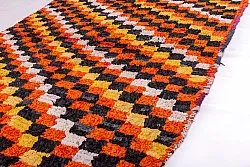 Marokkaanse Berber tapijt Boucherouite 240 x 110 cm