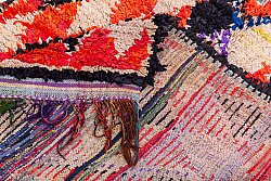 Marokkaanse Berber tapijt Boucherouite 255 x 105 cm