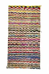 Marokkaanse Berber tapijt Boucherouite 150 x 305 cm