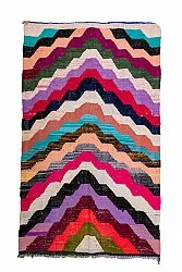 Marokkaanse Berber tapijt Boucherouite 145 x 235 cm