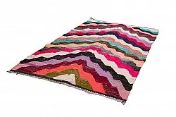 Marokkaanse Berber tapijt Boucherouite 145 x 235 cm