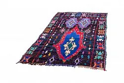 Marokkaanse Berber tapijt Boucherouite 220 x 130 cm