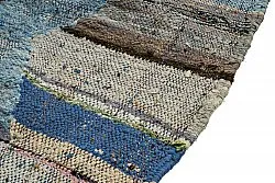 Marokkaanse Berber tapijt Boucherouite 140 x 255 cm