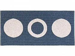 Plastic-kleden - Horredskleden Circle (blauw)