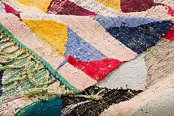 Marokkaanse Berber tapijt Boucherouite 145 x 330 cm