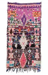 Marokkaanse Berber tapijt Boucherouite 205 x 105 cm