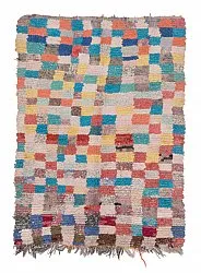 Marokkaanse Berber tapijt Boucherouite 170 x 120 cm