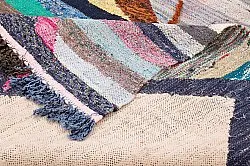Marokkaanse Berber tapijt Boucherouite 130 x 250 cm