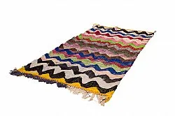 Marokkaanse Berber tapijt Boucherouite 125 x 245 cm