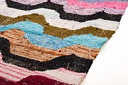 Marokkaanse Berber tapijt Boucherouite 140 x 265 cm