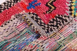 Marokkaanse Berber tapijt Boucherouite 285 x 130 cm