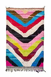 Marokkaanse Berber tapijt Boucherouite 150 x 235 cm