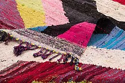Marokkaanse Berber tapijt Boucherouite 150 x 235 cm